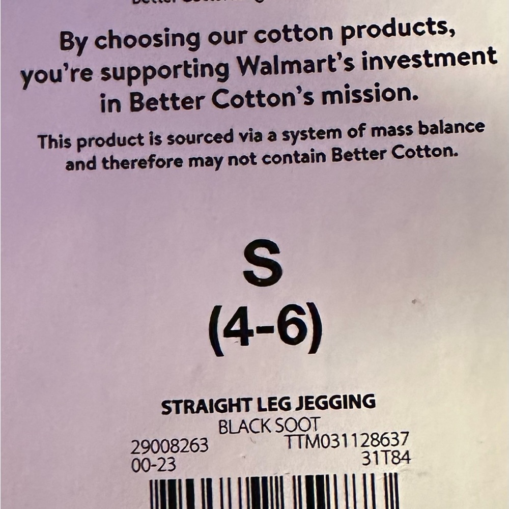Maternity Blue Jeans Jeggings, Straight Leg Jeggings, 27” Inseam, Size (4-6) - Picture 10 of 11